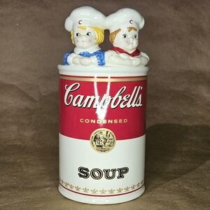 Campbell's Soup Ceramic Canister